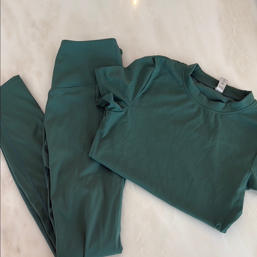 Teal Activewear Set